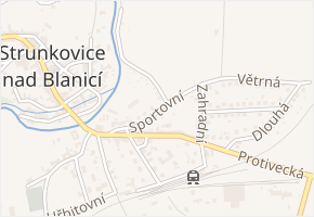 Sportovní v obci Strunkovice nad Blanicí - mapa ulice