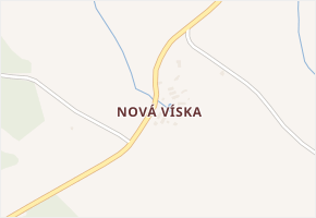 Nová Víska v obci Stružná - mapa části obce