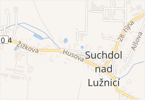 Jiráskova v obci Suchdol nad Lužnicí - mapa ulice