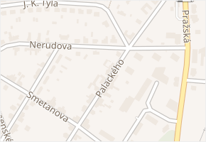 Palackého v obci Suchdol nad Lužnicí - mapa ulice