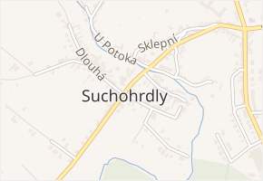 Znojemská v obci Suchohrdly - mapa ulice