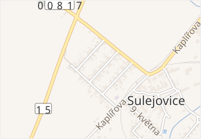 Havlíčkova v obci Sulejovice - mapa ulice