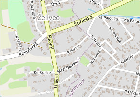 K Hájku v obci Sulice - mapa ulice