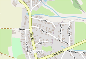 Ve Vilkách v obci Sulice - mapa ulice