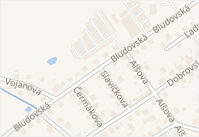 Bludovská v obci Šumperk - mapa ulice