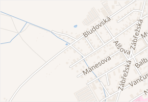 Majakovského v obci Šumperk - mapa ulice