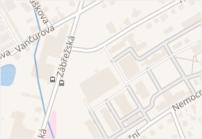 Nerudova v obci Šumperk - mapa ulice