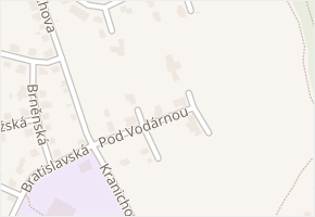 Pod Vodárnou v obci Šumperk - mapa ulice