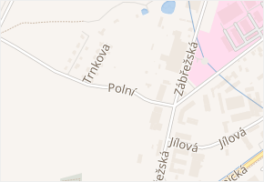 Polní v obci Šumperk - mapa ulice