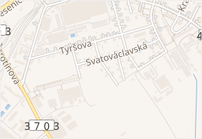 Štechova v obci Šumperk - mapa ulice
