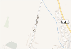 Zemědělská v obci Šumperk - mapa ulice