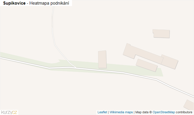 Mapa Supíkovice - Firmy v obci.