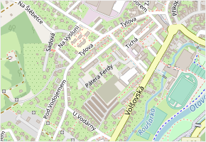 Pátera Ferdy v obci Sušice - mapa ulice