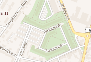 Sirkařská v obci Sušice - mapa ulice