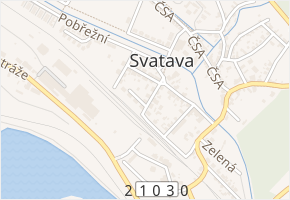 K Rychtě v obci Svatava - mapa ulice
