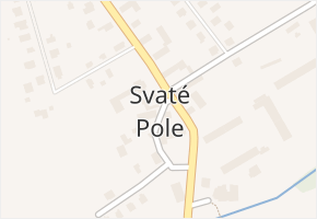 Svaté Pole v obci Svaté Pole - mapa části obce