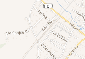 Dlouhá v obci Světice - mapa ulice
