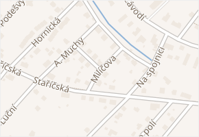 Milíčova v obci Sviadnov - mapa ulice