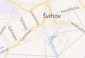 Kolářova v obci Švihov - mapa ulice