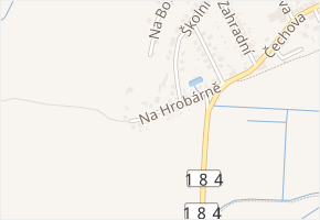 Na Hrobárně v obci Švihov - mapa ulice