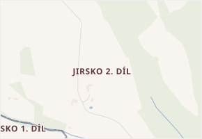 Jirsko 2.díl v obci Svijanský Újezd - mapa části obce
