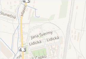 Malá v obci Svitavy - mapa ulice