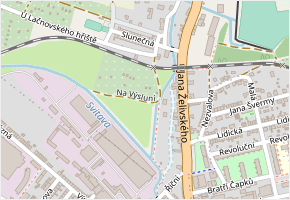 Na Výsluní v obci Svitavy - mapa ulice