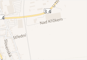 Nad Křížkem v obci Svitavy - mapa ulice