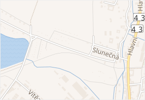 Pod Hrází v obci Svitavy - mapa ulice