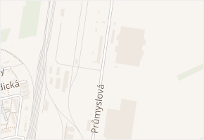 Průmyslová v obci Svitavy - mapa ulice