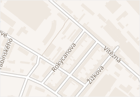 Rokycanova v obci Svitavy - mapa ulice