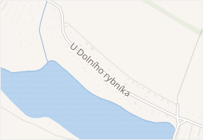 U Dolního rybníka v obci Svitavy - mapa ulice