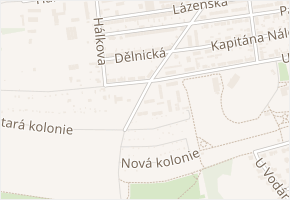 U Kojeneckého ústavu v obci Svitavy - mapa ulice