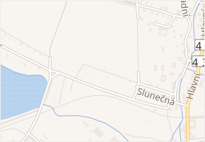 U Lačnovského hřiště v obci Svitavy - mapa ulice