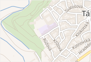 Filipovská v obci Tábor - mapa ulice