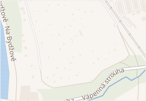 Osada Vápenná strouha v obci Tábor - mapa ulice