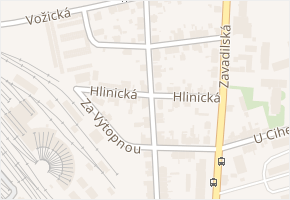 Sedláčkova v obci Tábor - mapa ulice