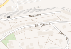 Bělojarská v obci Tachov - mapa ulice