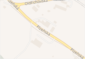 Plzeňská v obci Tachov - mapa ulice