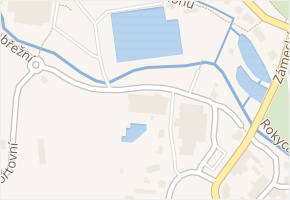 Pobřežní v obci Tachov - mapa ulice