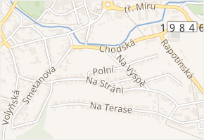 Polní v obci Tachov - mapa ulice