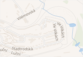 Ve Vilkách v obci Tachov - mapa ulice