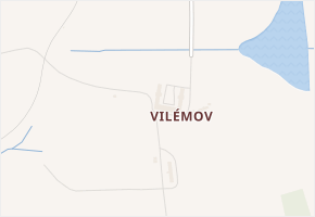 Vilémov v obci Tachov - mapa ulice