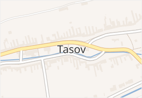 Tasov v obci Tasov - mapa části obce