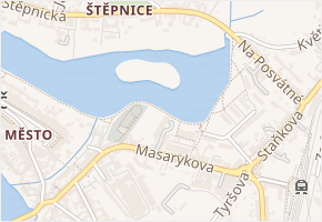 Rybniční v obci Telč - mapa ulice