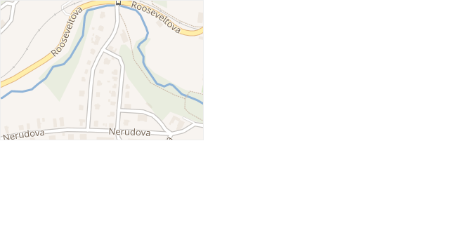 Boženy Němcové v obci Teplice nad Metují - mapa ulice