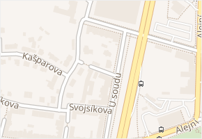 Daliborova stezka v obci Teplice - mapa ulice