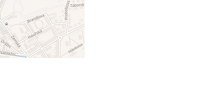Havířská v obci Teplice - mapa ulice