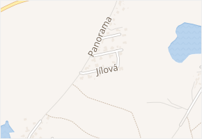 Jílová v obci Teplice - mapa ulice