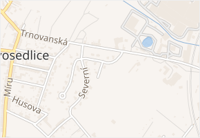 Jižní v obci Teplice - mapa ulice